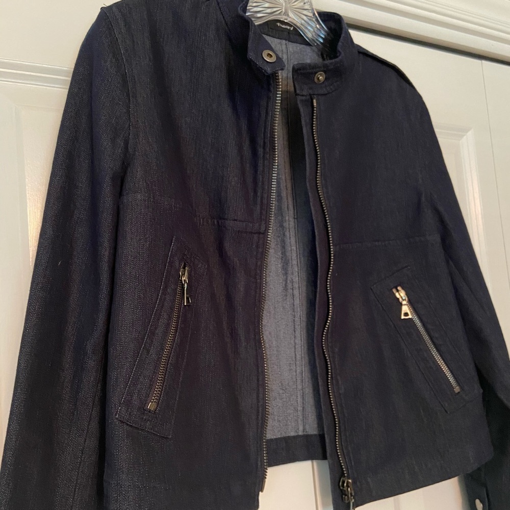 Theory Bavewick Denim Jacket NWT